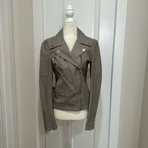 Express Faux Leather Jacket Size S